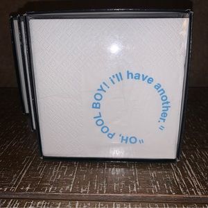 NWT 150 Funny Party Napkins Pool Boy